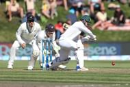 DUNEDIN, NEW ZEALAND - MARCH 09:  Quinton de Kock of South Africa bats during day two of the First Test match between New Zealand and South Africa at University Oval on March 9, 2017 in Dunedin, New Zealand.  (Photo by Dianne Manson/Getty Images)